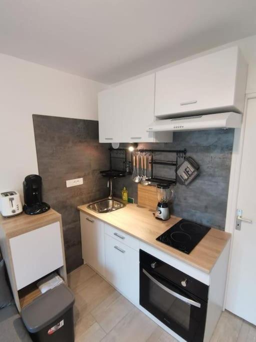 Charmant Appartement Au Calme Saint-Georges-de-Luzençon エクステリア 写真
